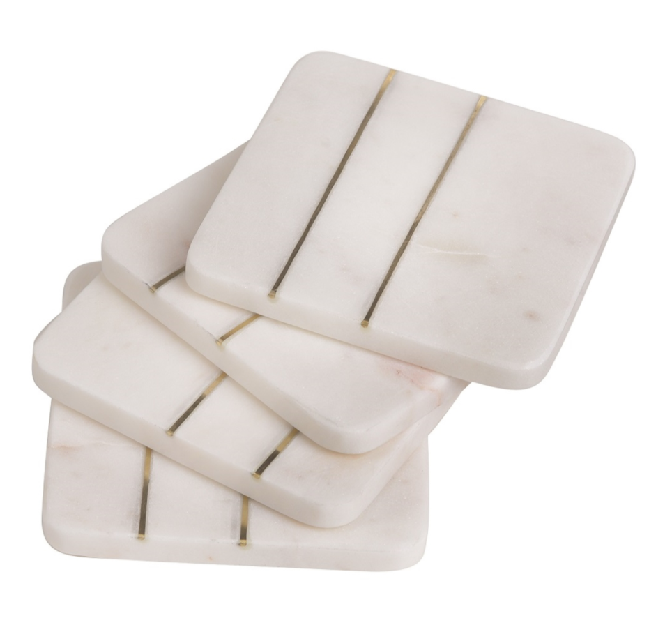 Marble Coaster Set