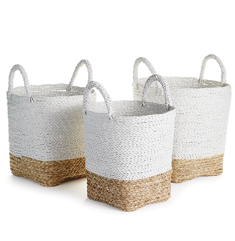 Mixed Weave Basket