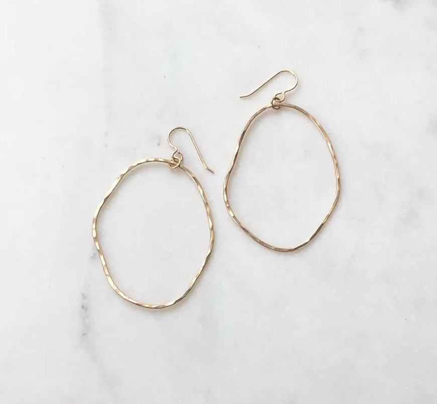 Form Hoop Earrings