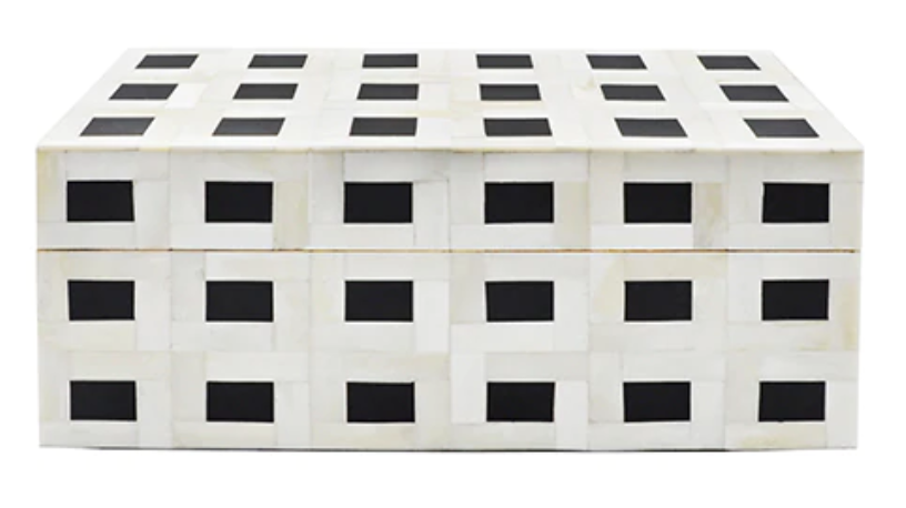 Large Black and White Box