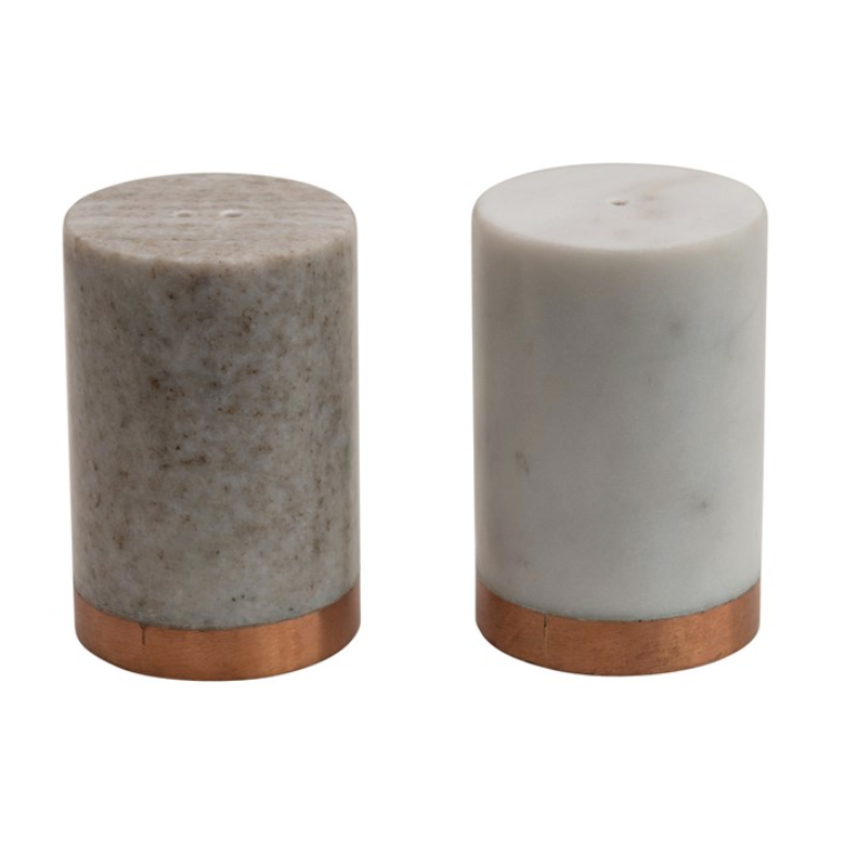 Marble Salt and Pepper Set