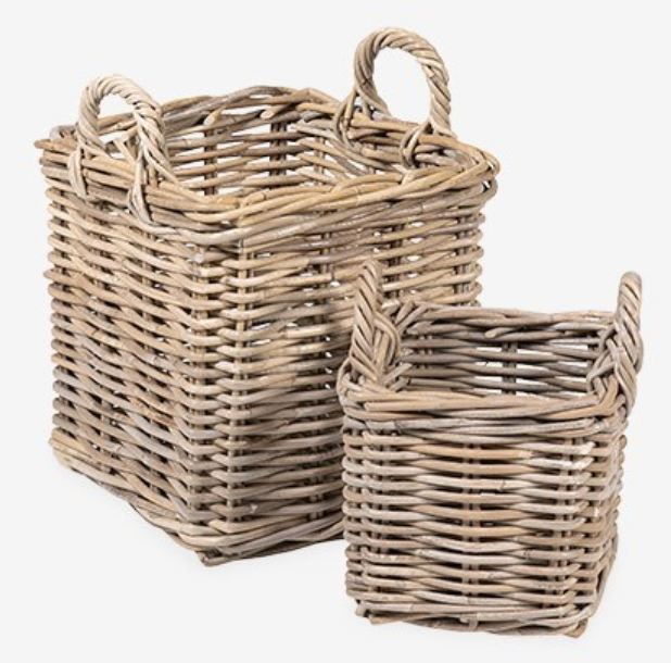 Mona Square Rattan Basket
