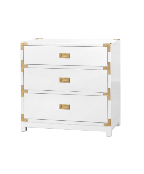 Victoria 3-Drawer Side Table