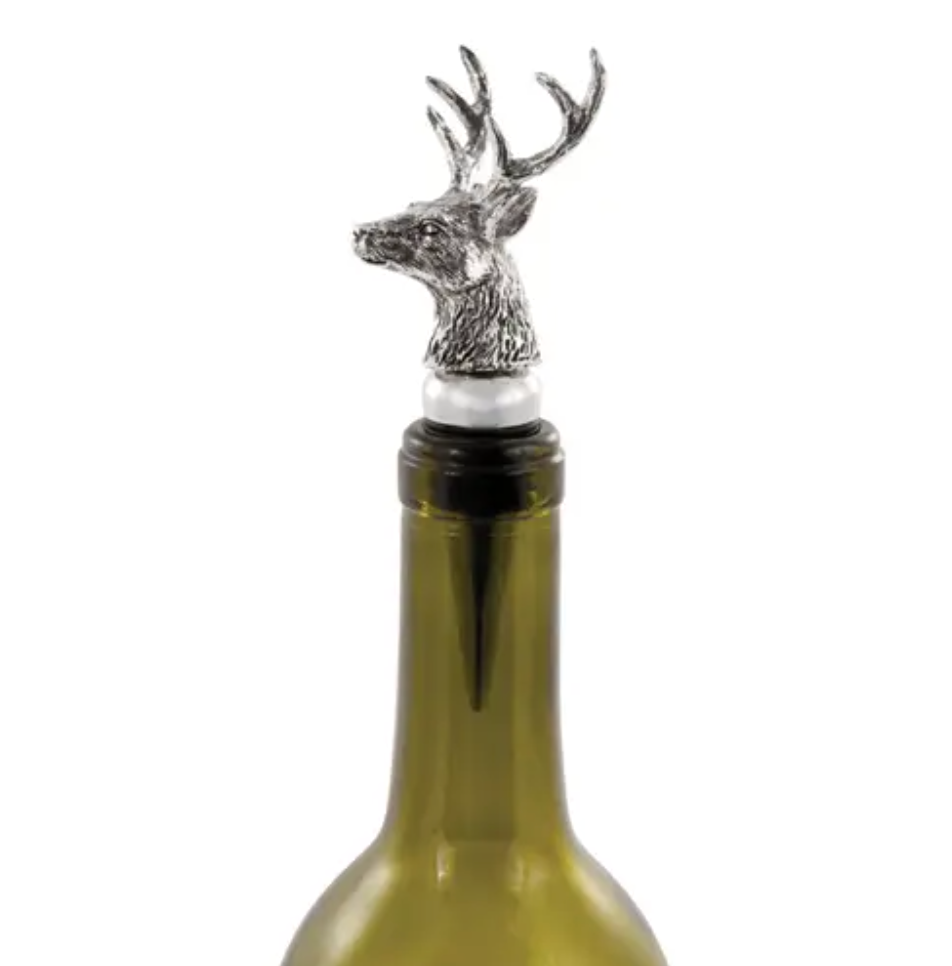 Stag Head Bottle Stopper