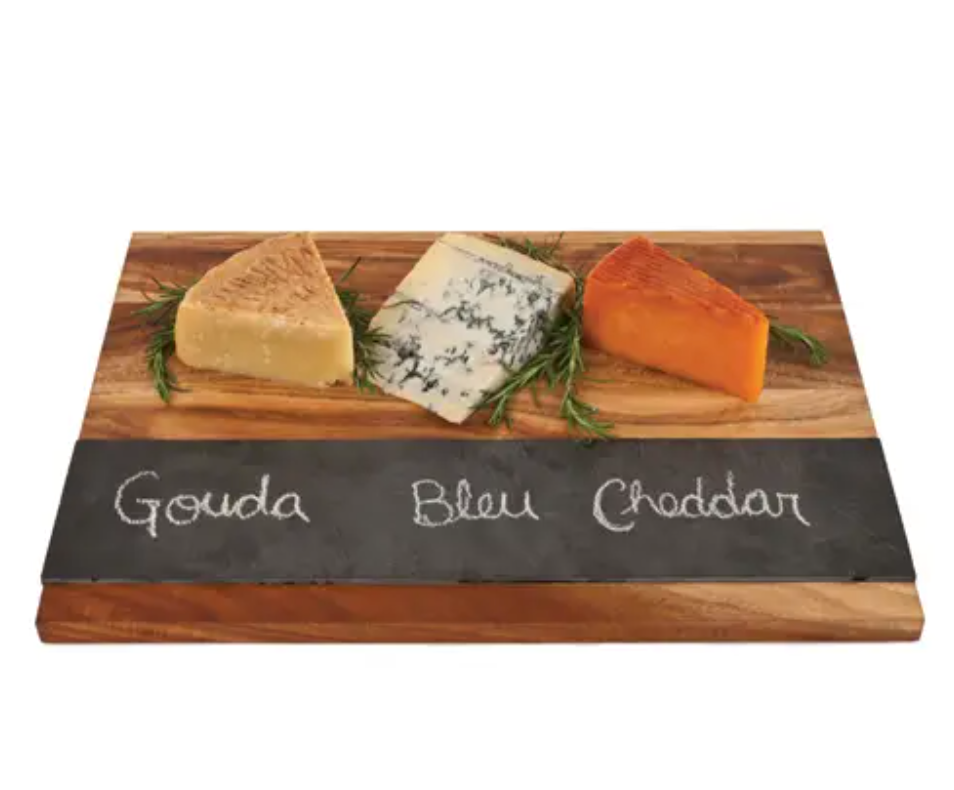 Large Wood and Slate Board