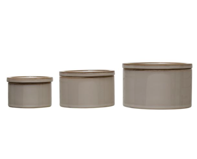 Stoneware Canister