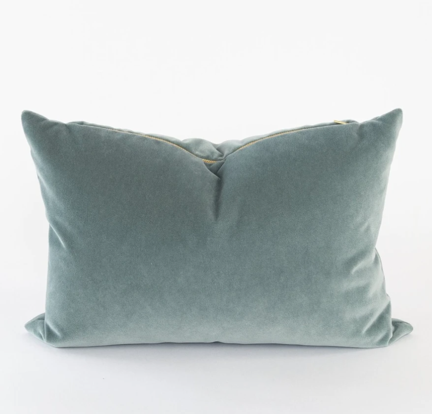 Mineral Velvet Lumbar