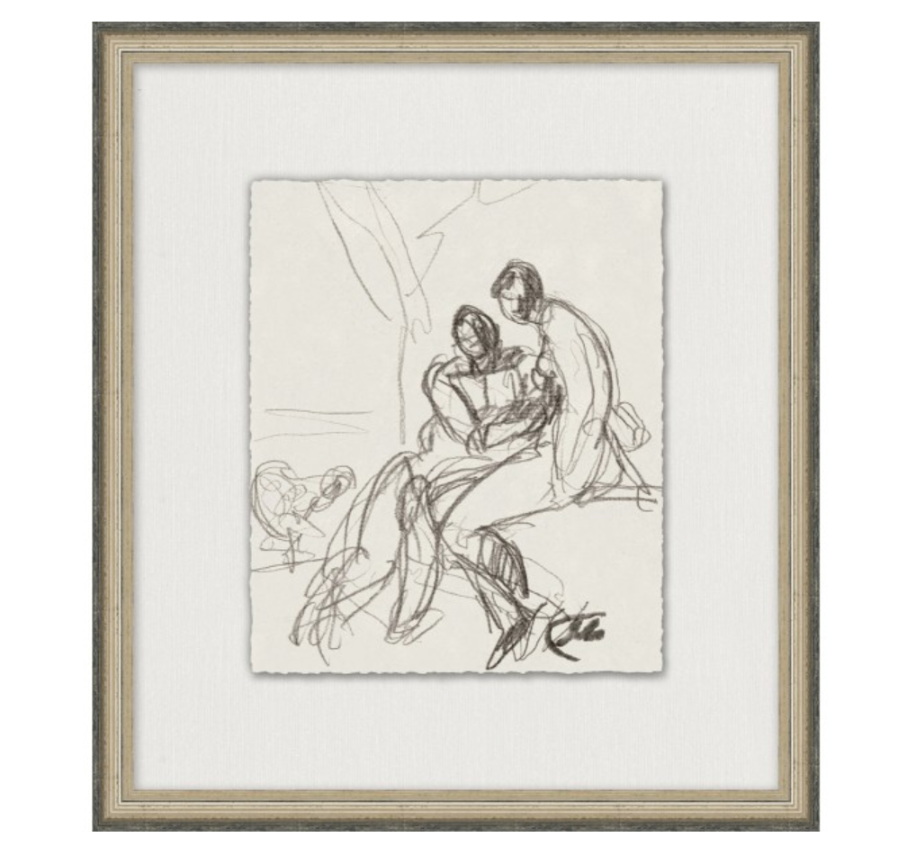 Charcoal Figure Study 9