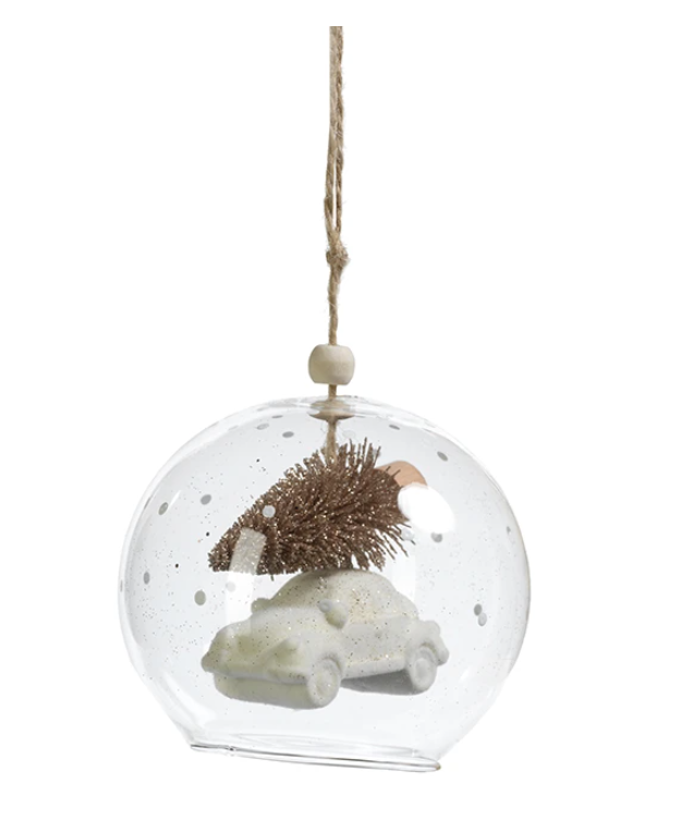 Tree on Car Ornament