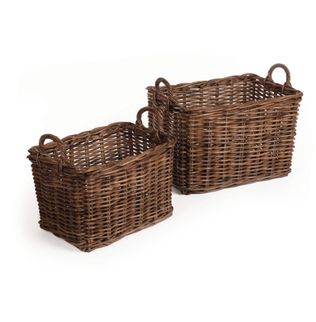 Wicker Laundry Basket