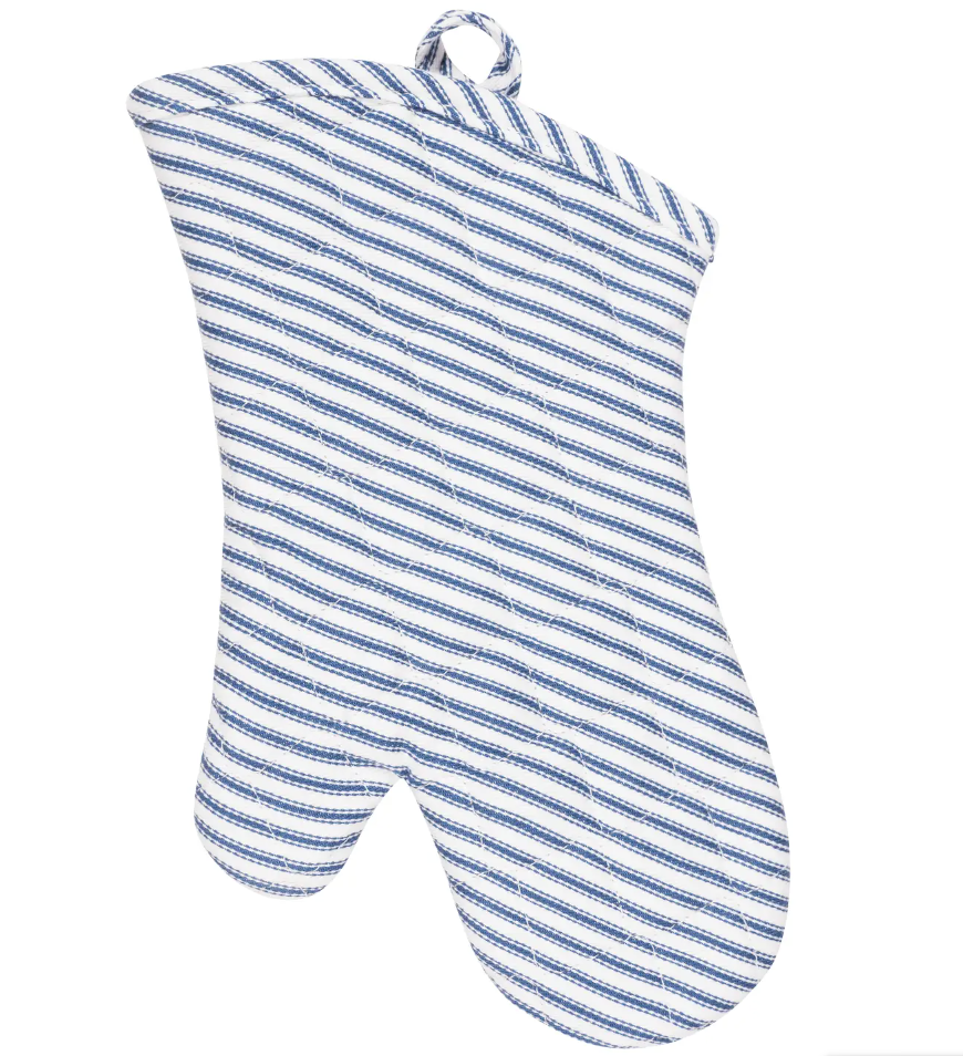 Striped Oven Mitt