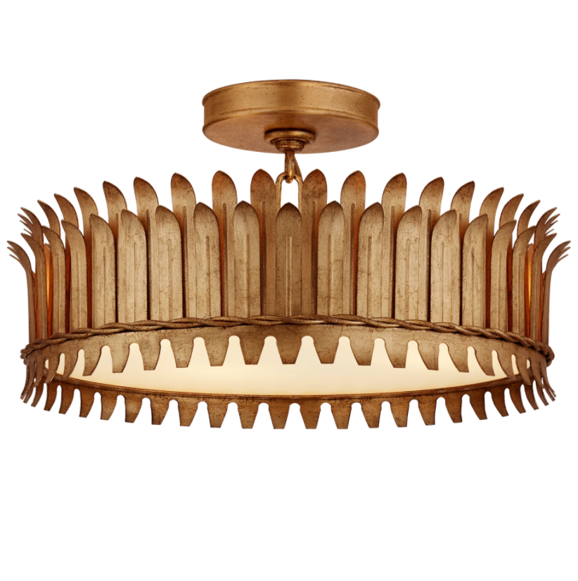Leslie Pendant Light - Semi Flush