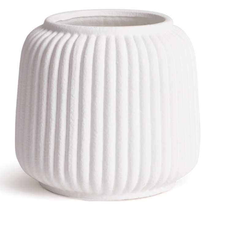 Medium White Cache Pot