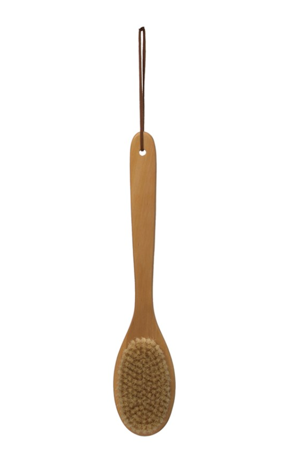 Wood Bath Brush
