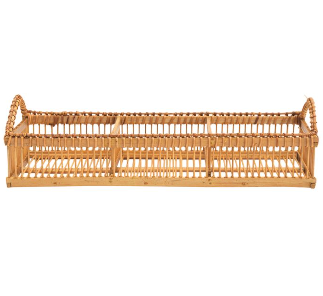 Bamboo Compartment Tray