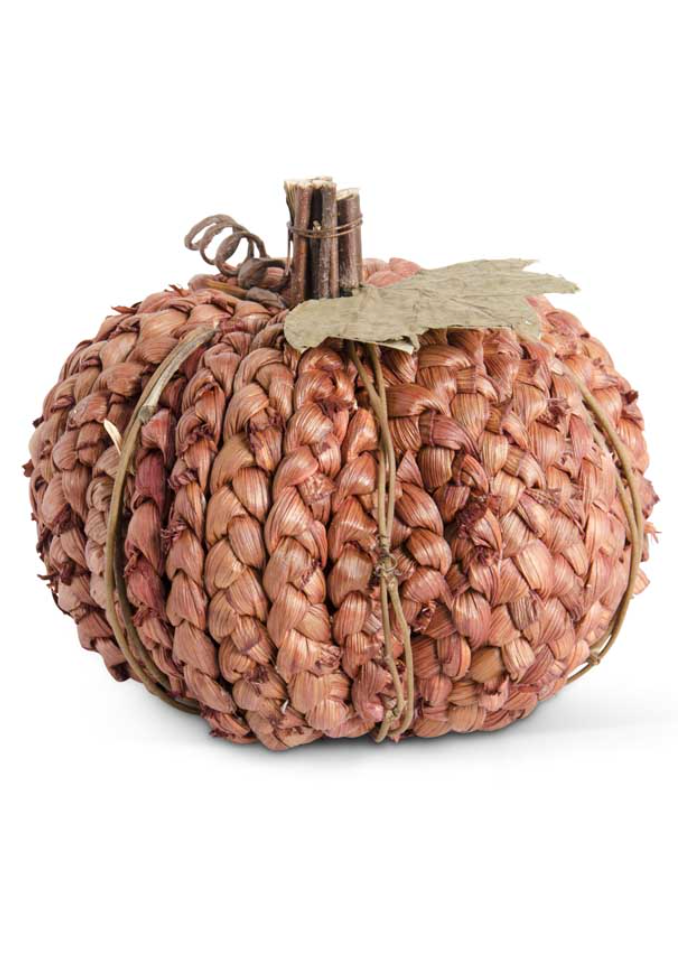 Orange Corn Husk Pumpkin