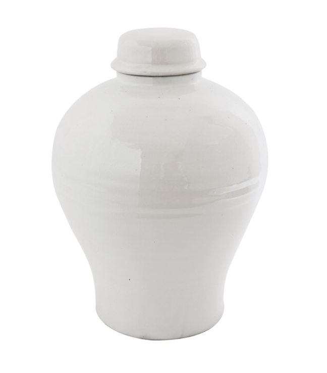 Terra-cotta Cachepot-White