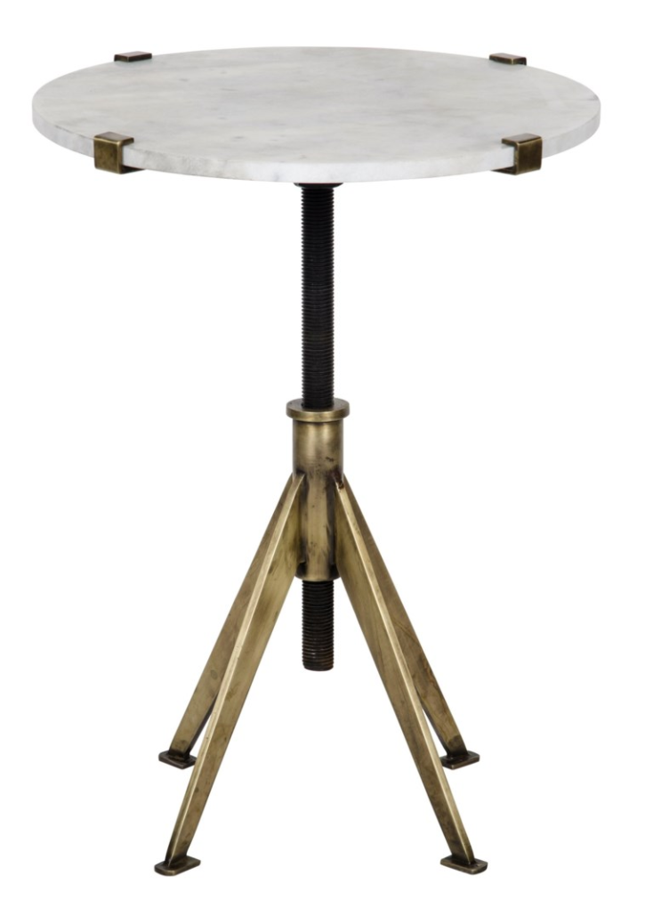 Edith Adjustable Side Table