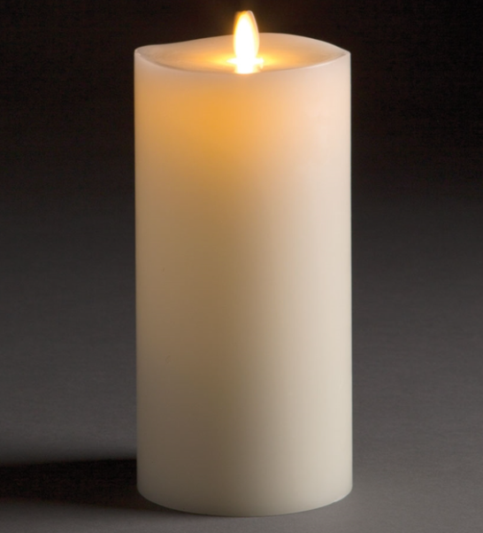 Moving Flame Indoor Pillar