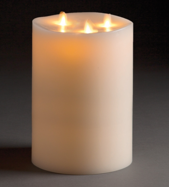 Moving Flame Indoor Pillar