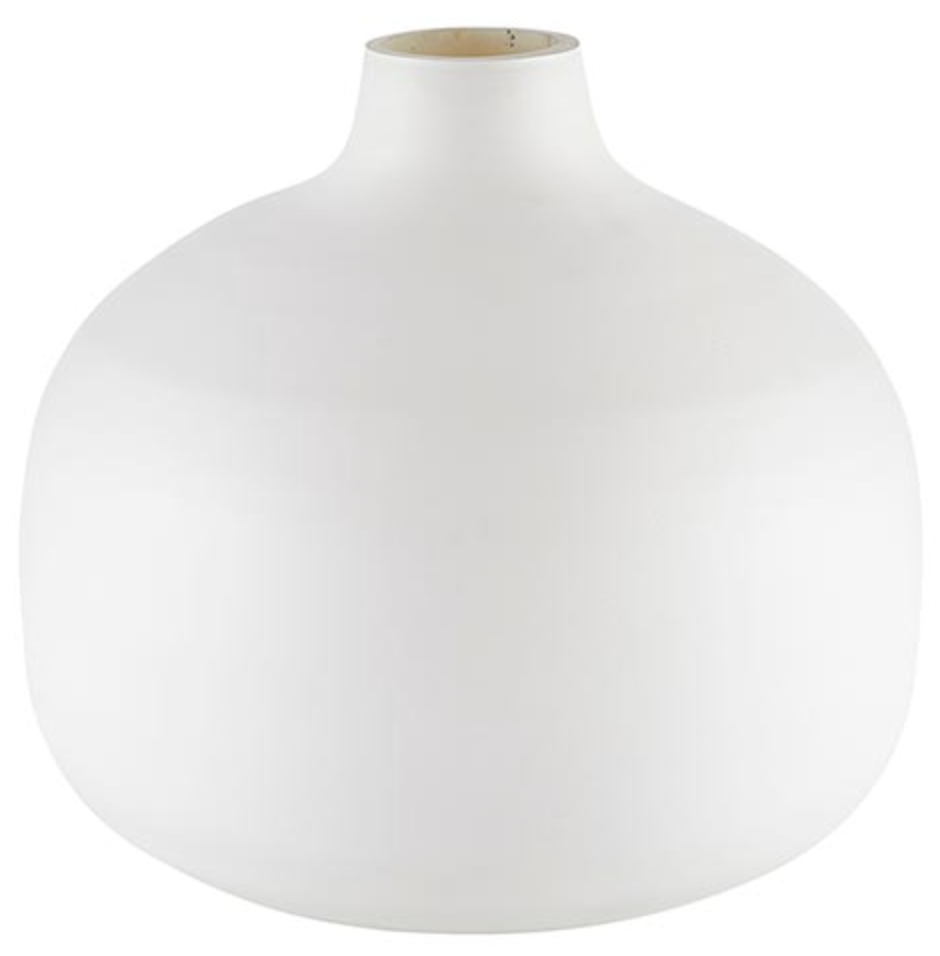 Matte White Bud Vase