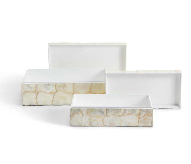 Capiz Shell Accent Box