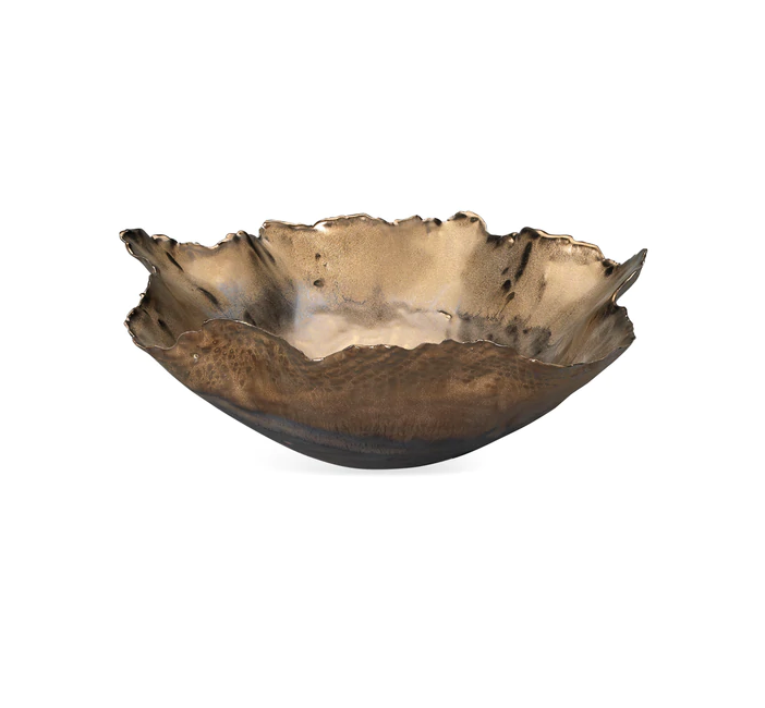 Gold Freeform Bowl