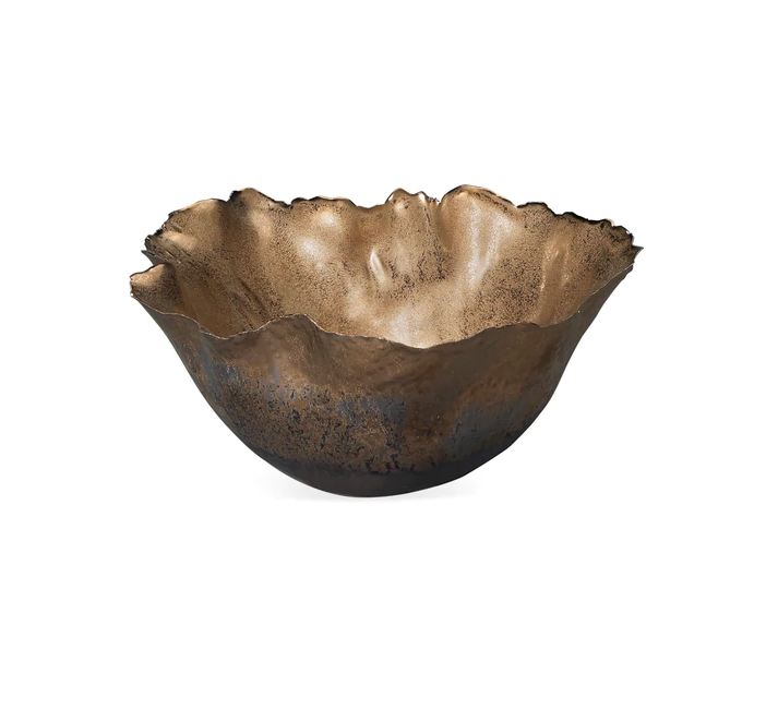 Gold Freeform Bowl