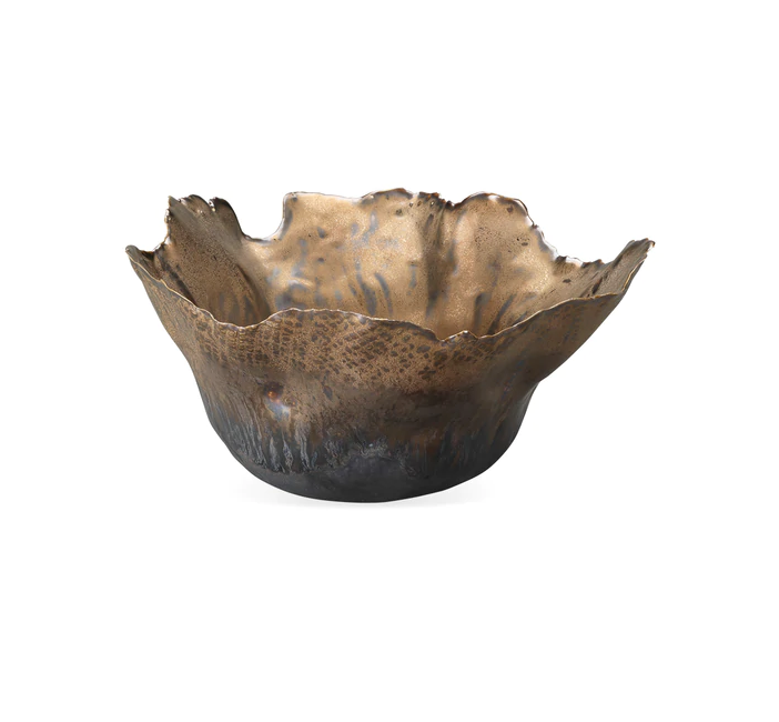 Gold Freeform Bowl