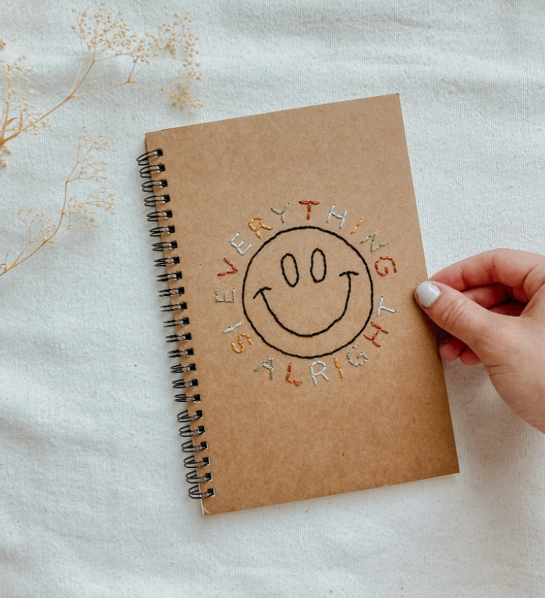 Embroidered Notebook