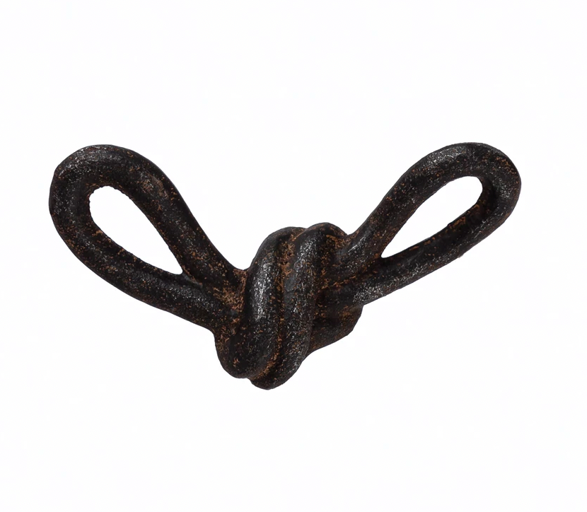 Cast Iron Knot Sculpture