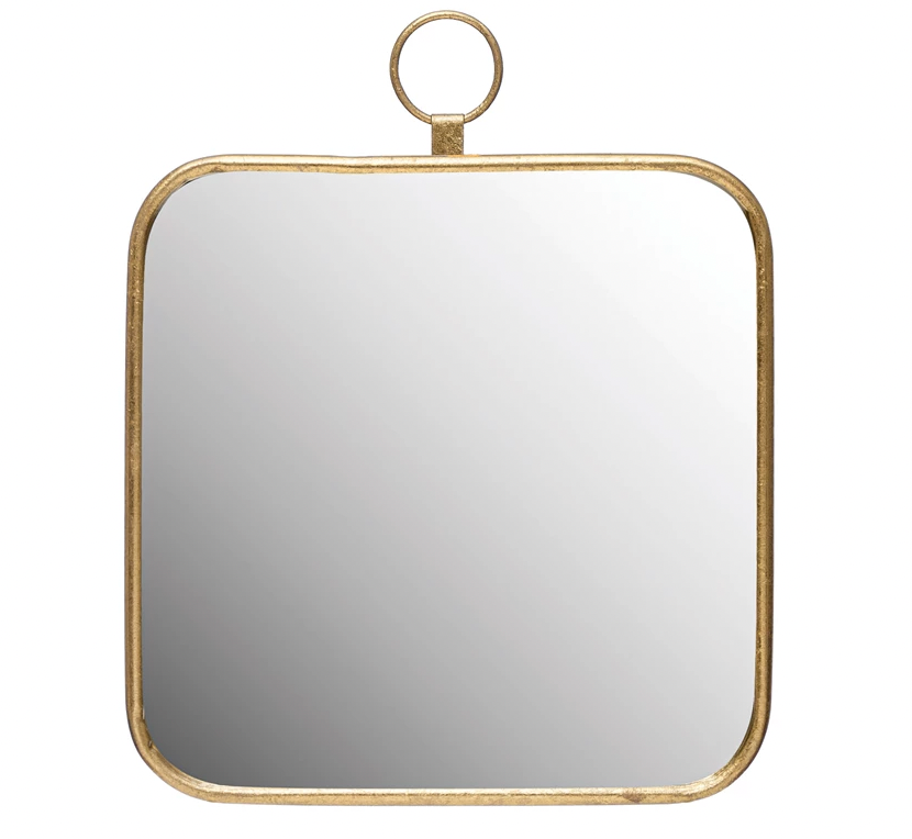 Metal Gold Mirror