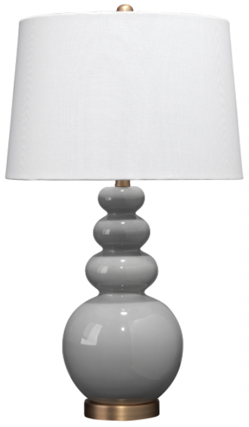 Grey Ceramic Table Lamp
