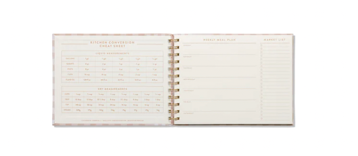 Plaid Meal Planner