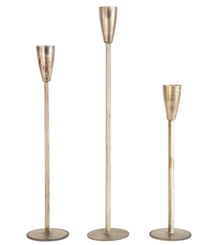 Gold Taper Holder