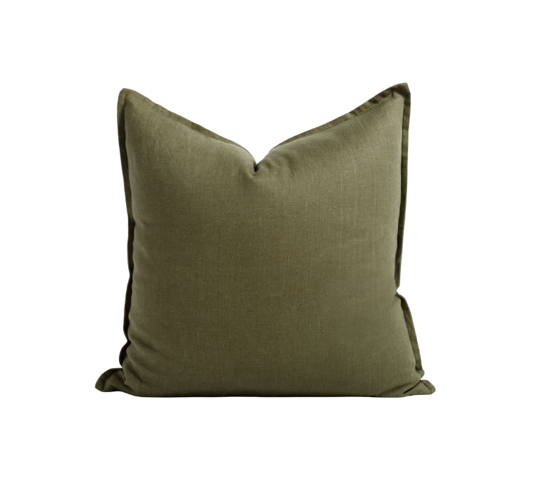 Moss Linen 22x22 Pillow