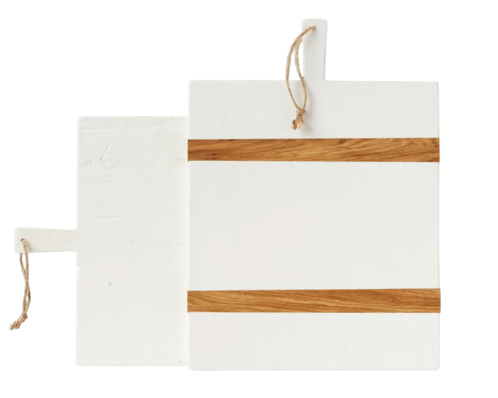 White Serving Board