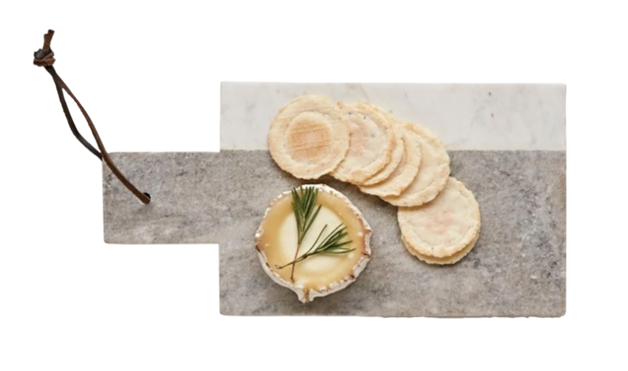 Color Block Marble Cheese Board