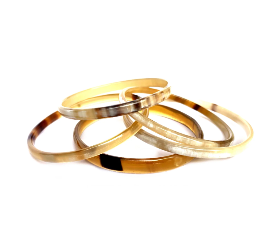 Cow Horn Bangle
