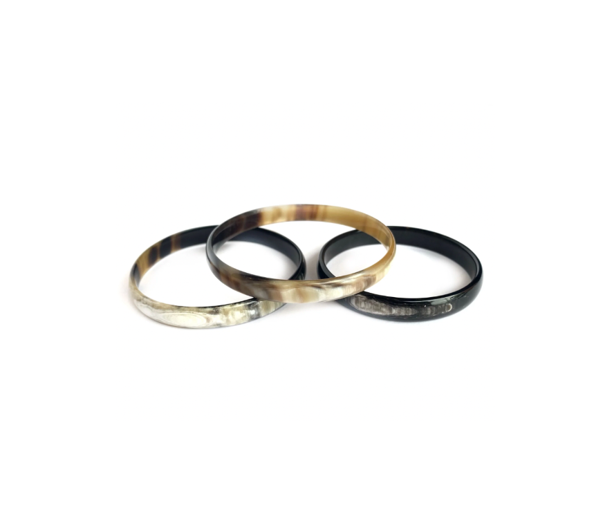 Cow Horn Bangle