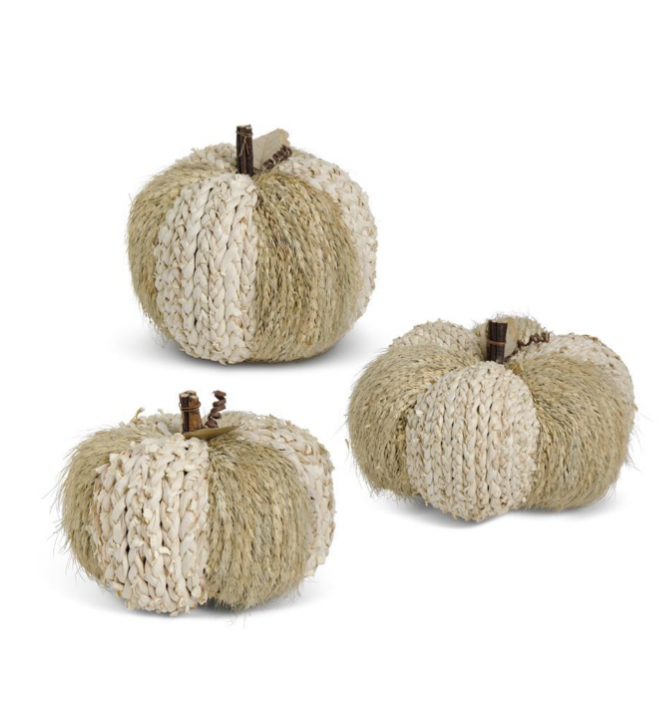 Cornhusk & Wheat Pumpkins