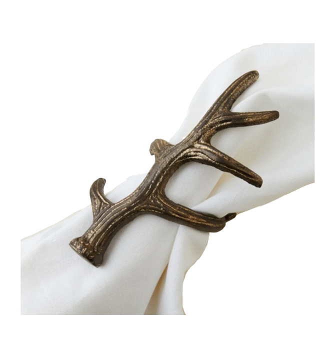 Antler hot sale napkin rings