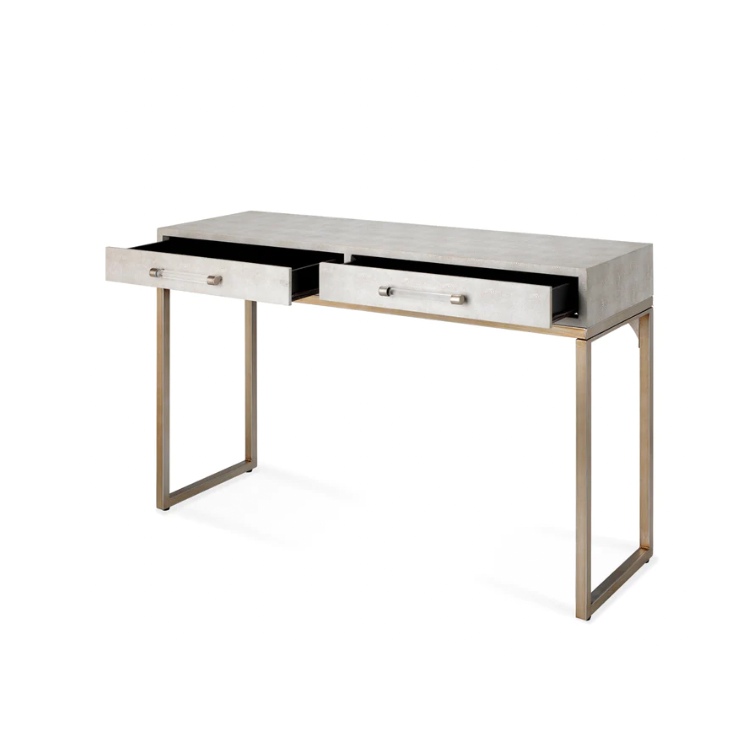 Acrylic and White Console