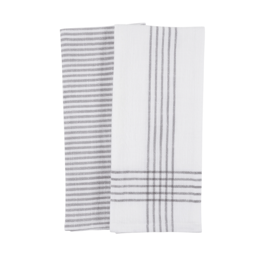 Grey Monaco Kitchen Towel Set – Storehouse no.9