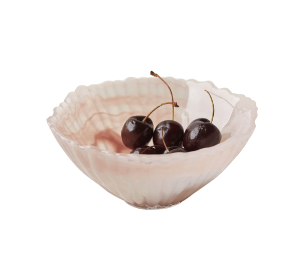 Alabaster Blush Bowl