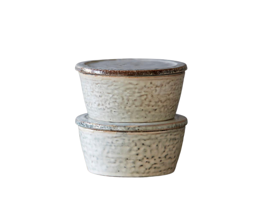 Rustic Container with Lid