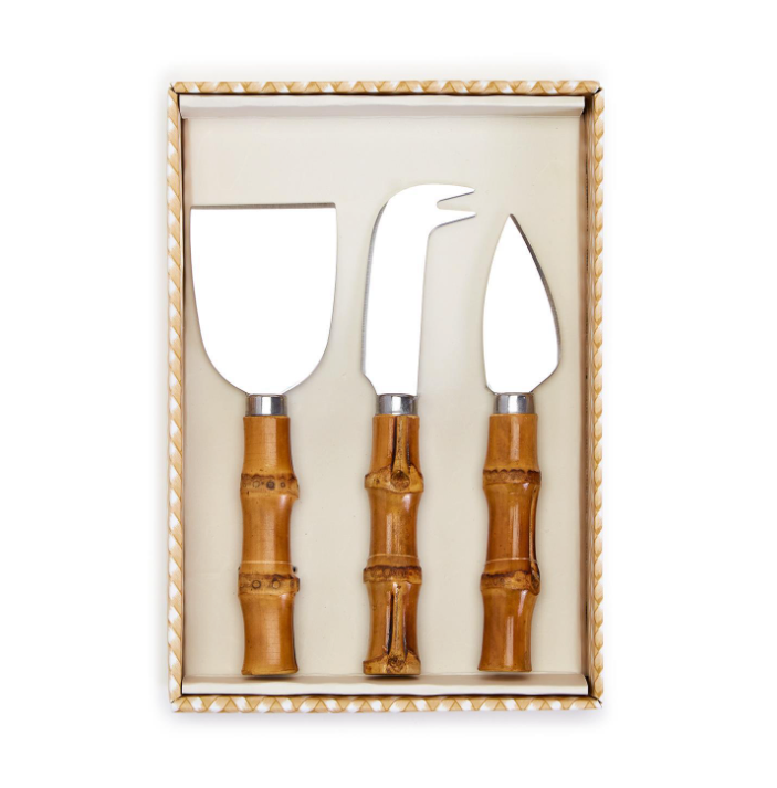 Bamboo Cheese Knives