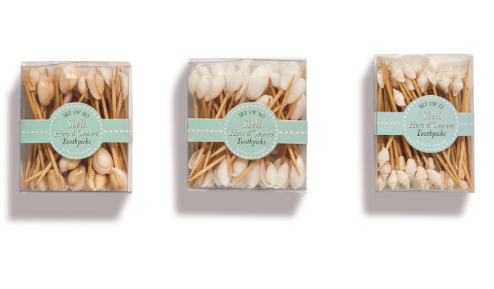 Seashell Hors d'oeurve Picks