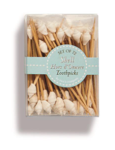 Seashell Hors d'oeurve Picks