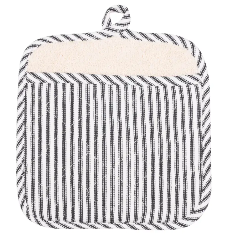 Striped Pot Mitt